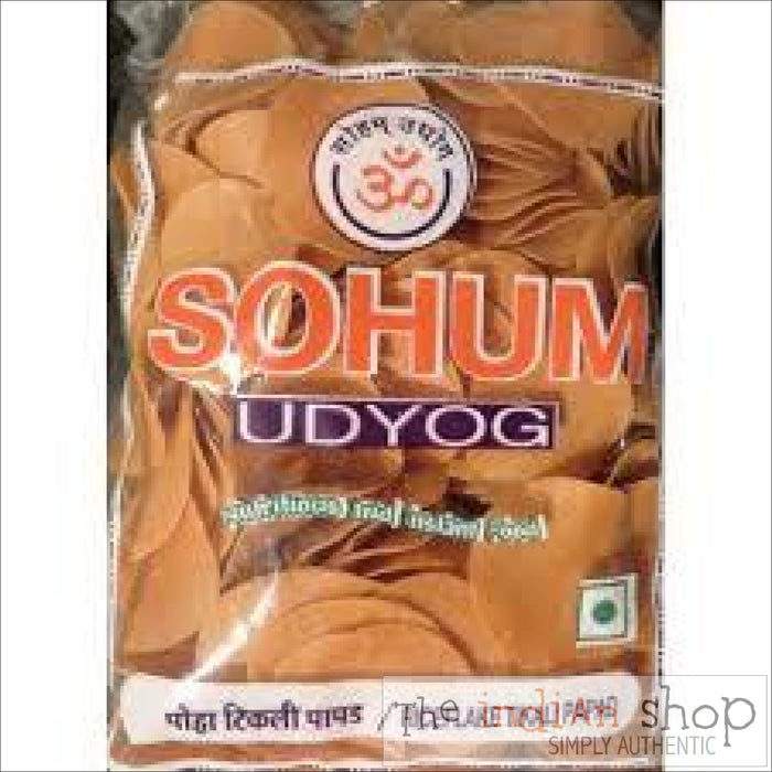 Sohum Riceflake Tikali Papad - 200 g - Appallams