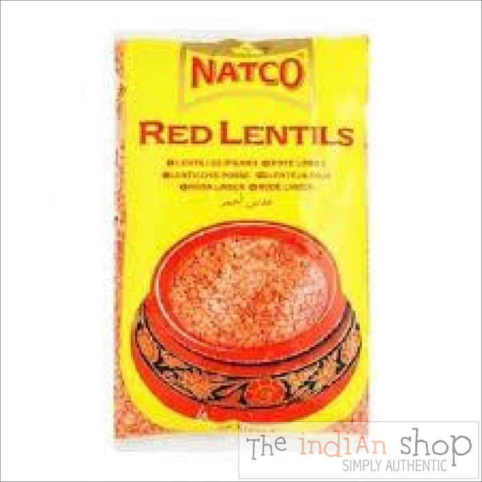 Natco Red Lentils Polished - 500 g - Lentils