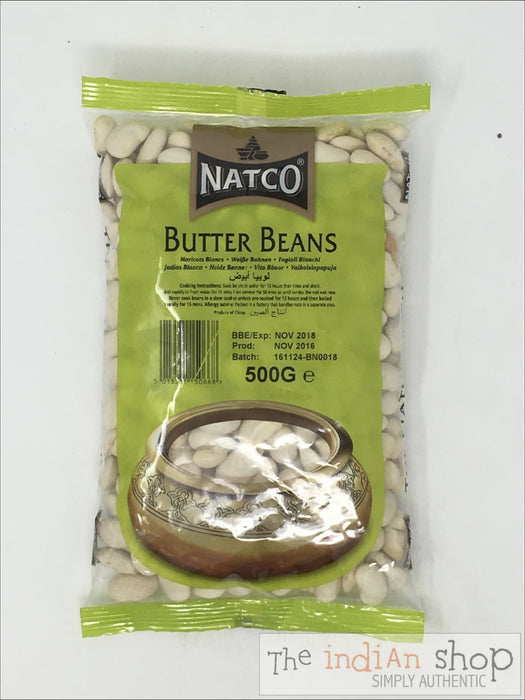 Natco Butter Beans - 500 g - Lentils