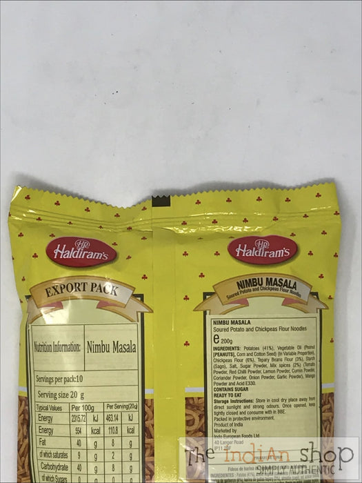 Haldirams Nimbu Masala - Snacks