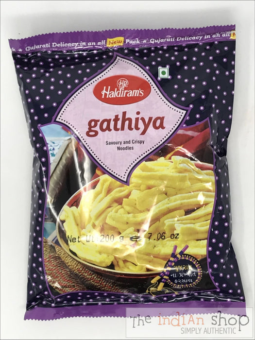 Haldirams Gathiya - 200 g - Snacks