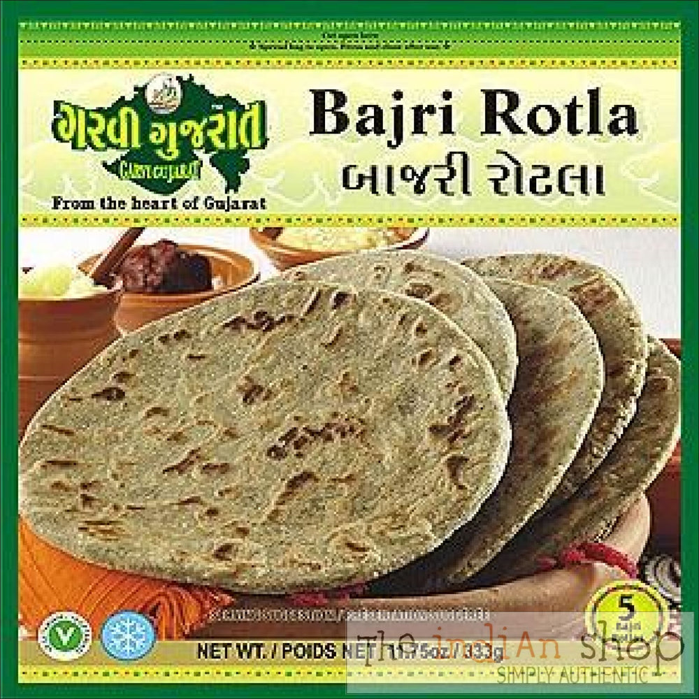 Garvi Gujarat Bajri Rotla - Frozen Indian Breads