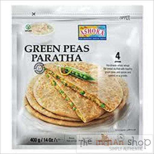 Ashoka Green Peas Paratha - Frozen Indian Breads