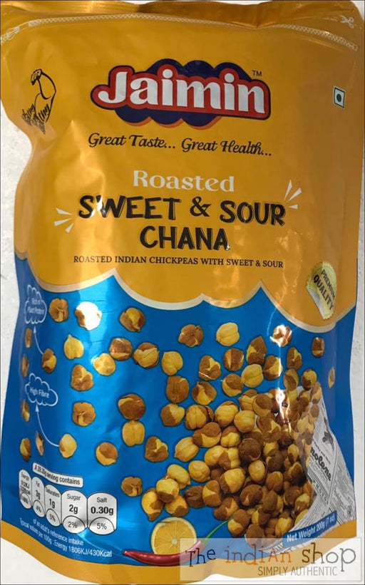 Jaimin Roasted Chana Sweet and Sour - 200 g - Snacks