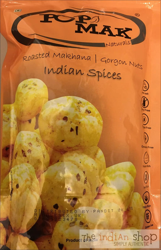 Pop Mak Roasted Makhana Indian Spices - Snacks