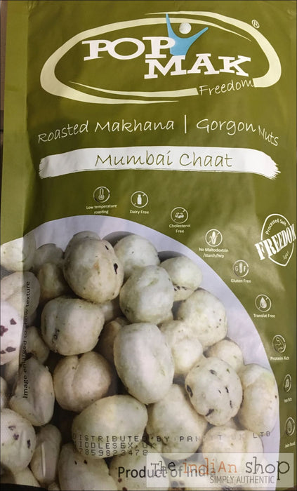 Pop Mak Roasted Makhana Mumbai Chat Masala - Snacks