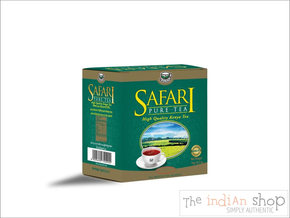 Safari Pure Loose Premium Kenyan Tea - 1 Kg - Drinks