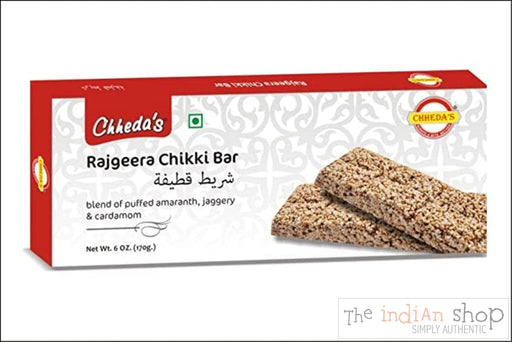 Chheda’s Rajgira Chikki - 170 g - Snacks