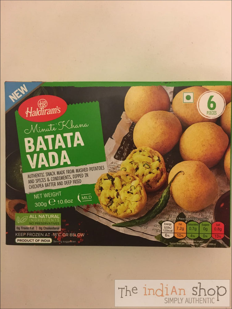 Haldiram Batata Vada - Frozen Snacks
