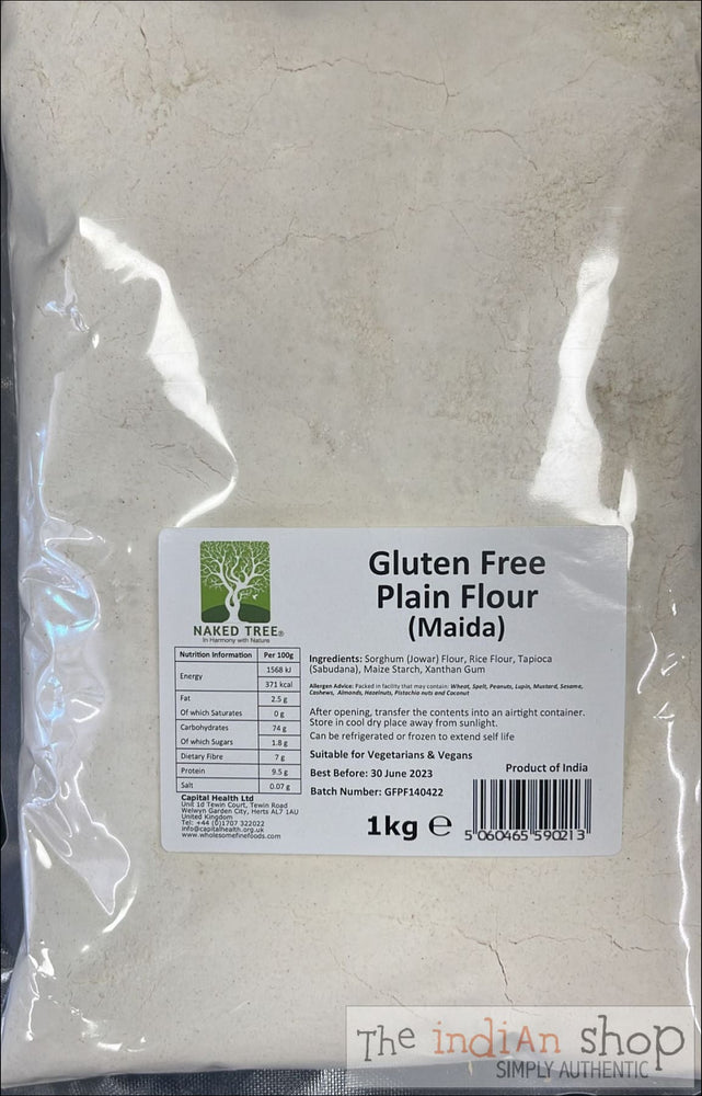 Naked Tree Organic Gluten Free Maida - 1 Kg - Other Ground Flours