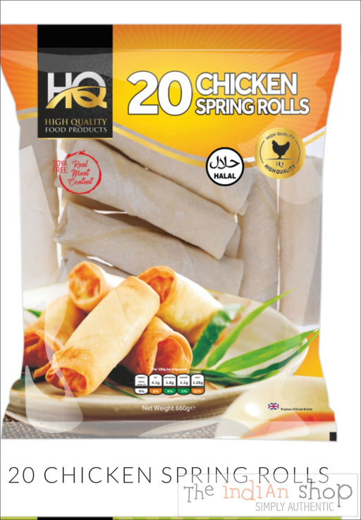 HQ Chicken Spring Roll - 660 g - Frozen Non Vegetarian Food