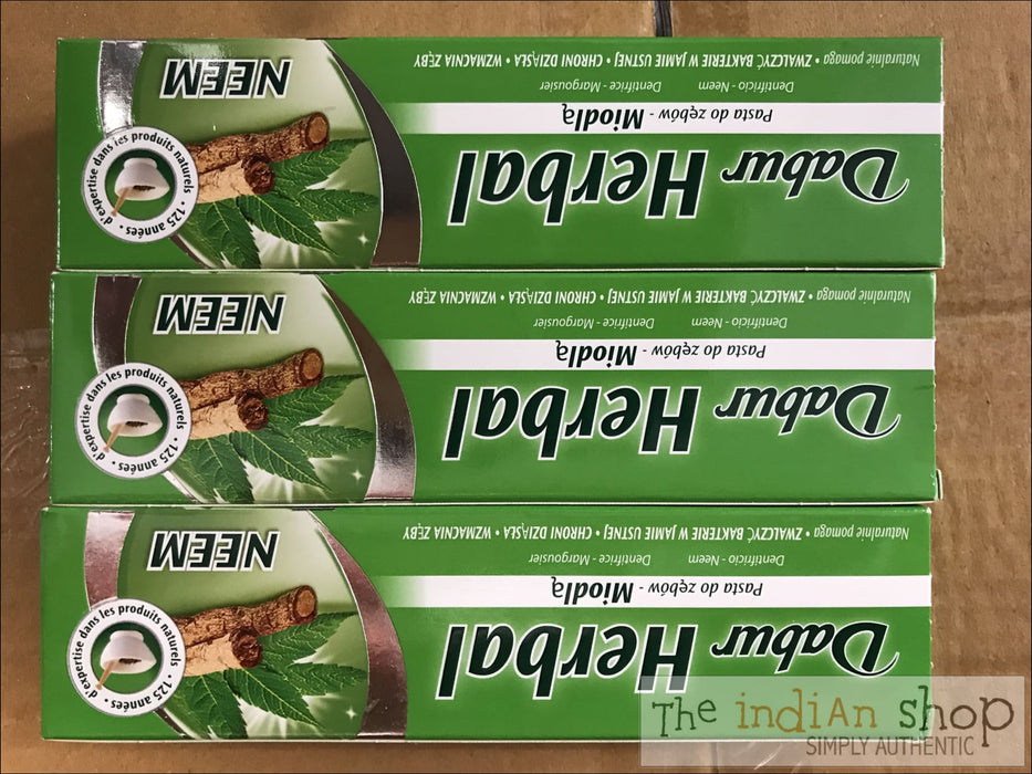 Dabur Neem Toothpaste - 100 g - Beauty and Health