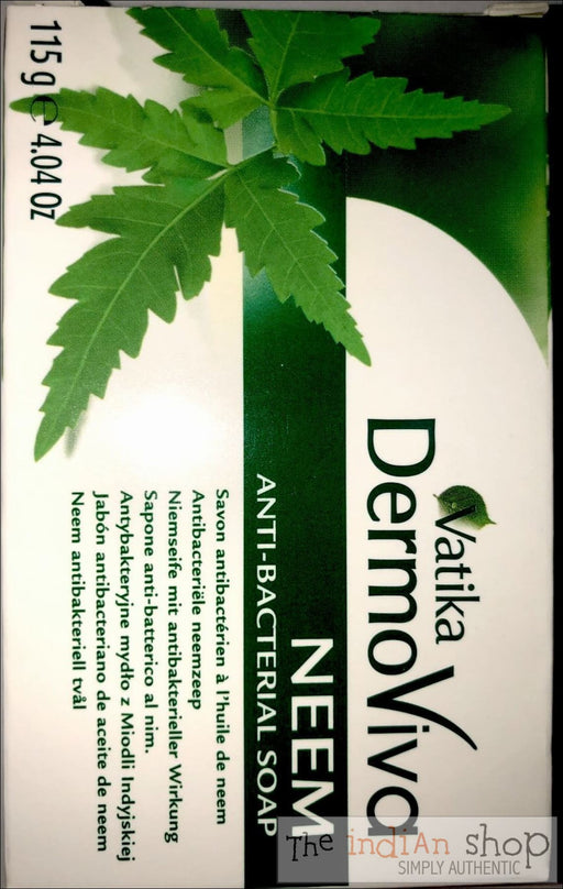 Dabur Vatika Dermo Viva Neem Soap - 115 g - Beauty and Health