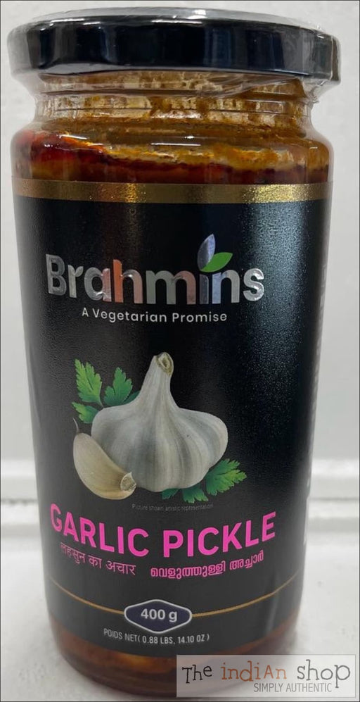 Brahmins Garlic Pickle - 400 g - Pickle