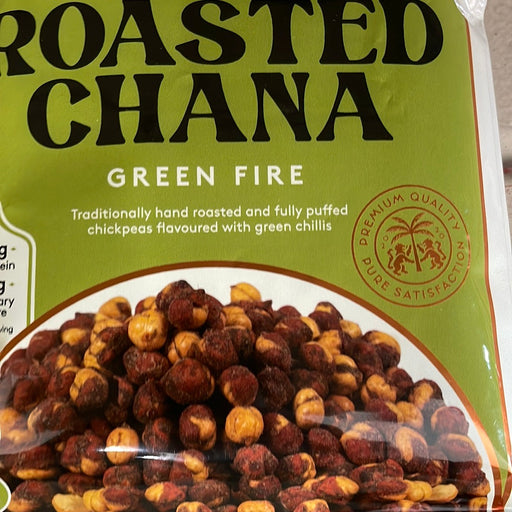 Food Supply Roasted Chana Green Chilli - 140 g - Snacks