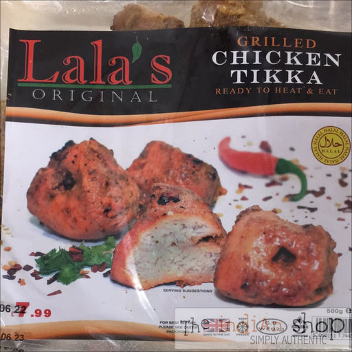 Lala’s Frozen Chicken Tikka - 500 g - Frozen Non Vegetarian Food