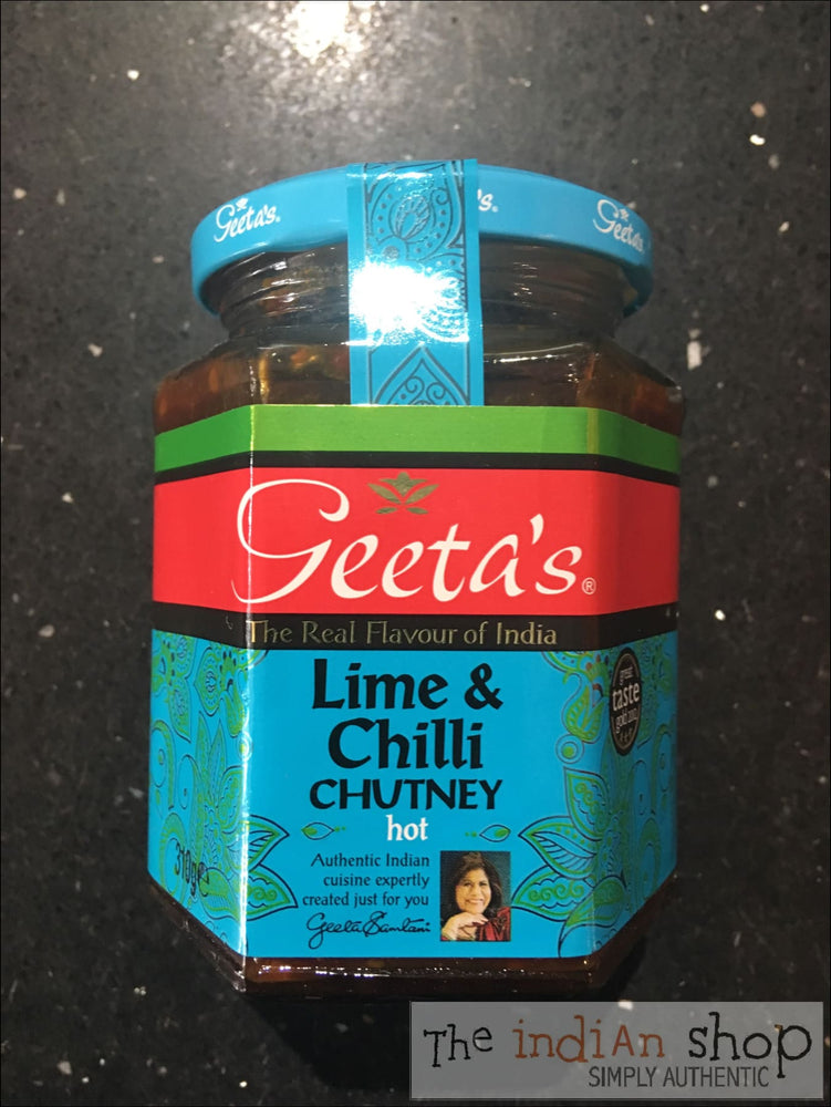 Geetas Lime and Chilli Chutney - Chutneys