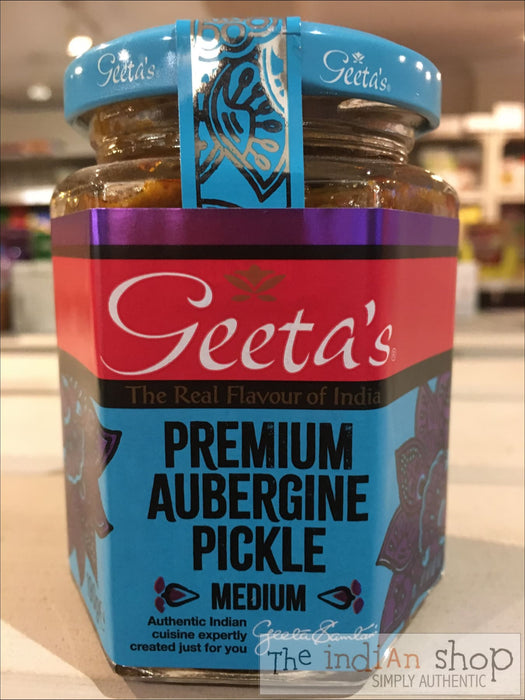 Geetas Aubergine Pickle - Chutneys