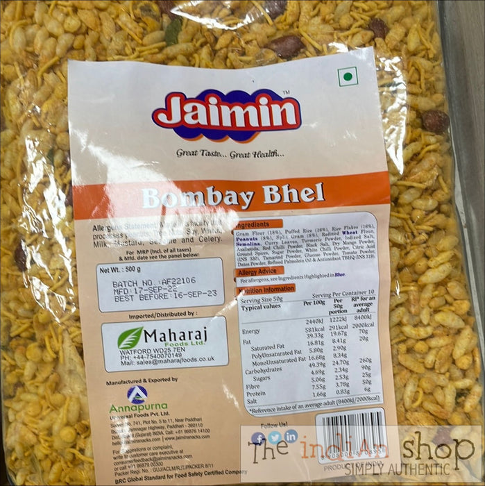 Jaimin Bombay Bhel - 500 g - Snacks