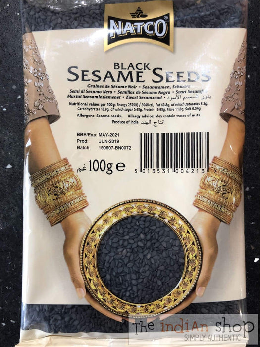 Natco Black Sesame Seeds - Spices