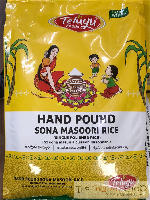 Telugu Foods Hand Pound Rice - 5 Kg - Rice