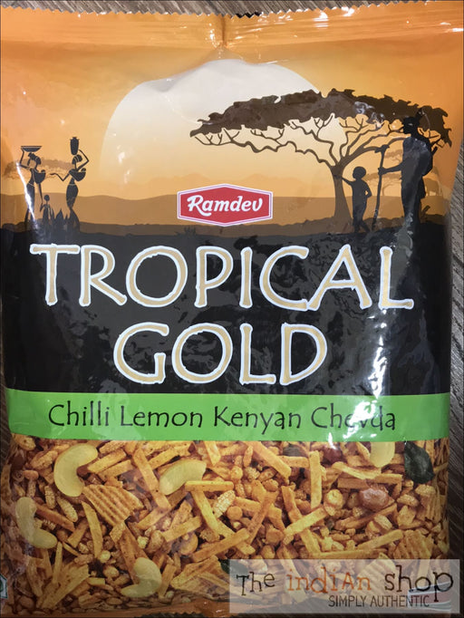 Ramdev Tropical Gold Kenyan Chevda Chilli Lemon - 400 g - Snacks
