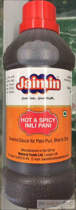 Jaimin Imli Pani Hot & Spicy - 500 ml - Ready Mix