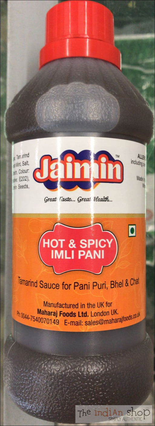 Jaimin Imli Pani Hot & Spicy - 500 ml - Ready Mix