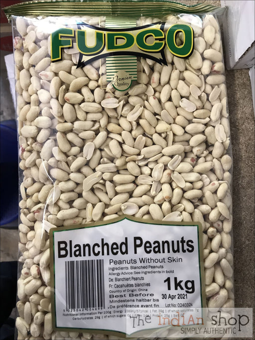 Top Op Blanched Peanuts - 500 g - Nuts and Dried Fruits