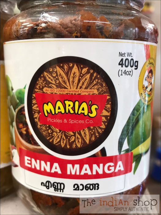Maria’s Enna Mango Pickle - 400 g - Pickle