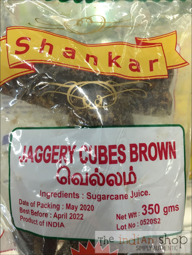 Shankar Jaggery Cubes Brown - 350 g - Jaggery
