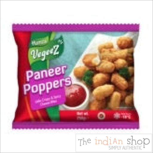 Humza Paneer Poppers - 250 g - Frozen Snacks