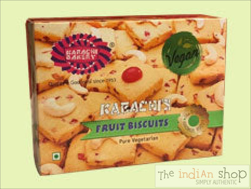 Karachi Bakery Fruit Biscuit Vegan - 400 g - Snacks