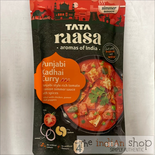 Tata Raasa Punjabi Kadhai Curry Paste - 180 g - Pastes