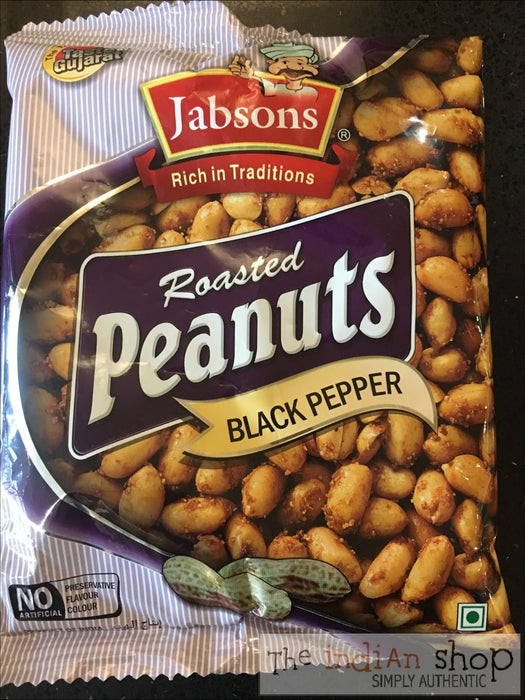 Jabsons Roasted Peanuts Black Pepper - Snacks