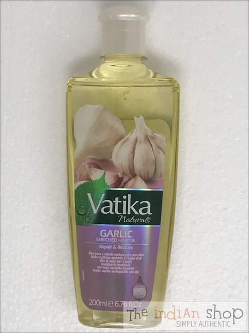 Dabur Vatika Garlic Hair Oil - 200 ml - Beauty and Health
