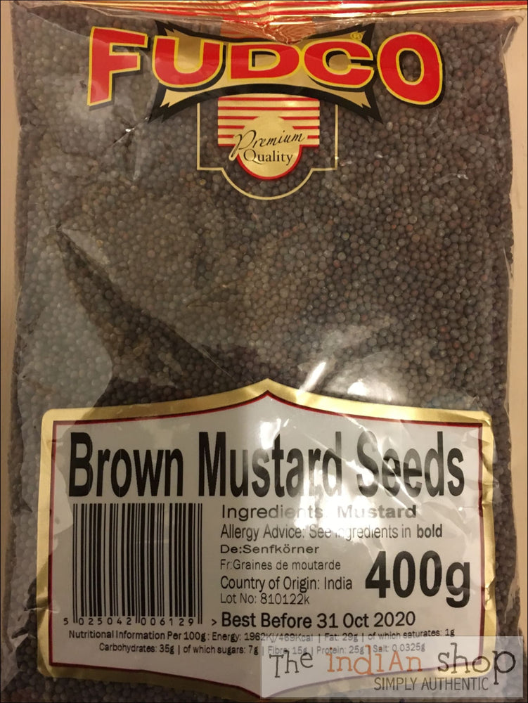 Fudco Brown Mustard Seeds - Spices