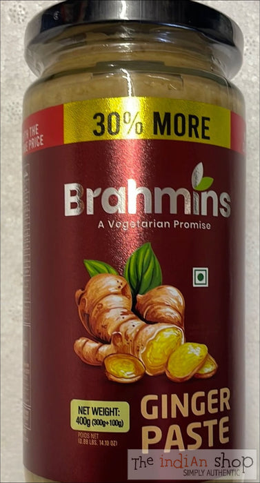 Brahmins Ginger Paste - 300 g +100g - Pastes