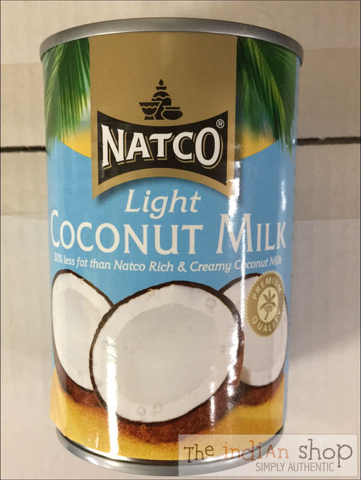 Natco Coconut Milk Light - 400 ml - Canned Items