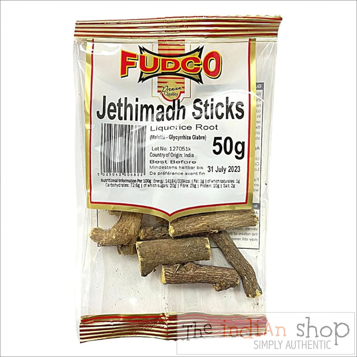 Fudco Jethimadh (Maleti) Whole - 50 g - Spices
