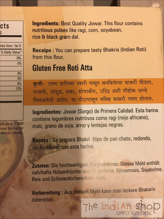 Sohum Multigrain Bhakari Flour - Other Ground Flours
