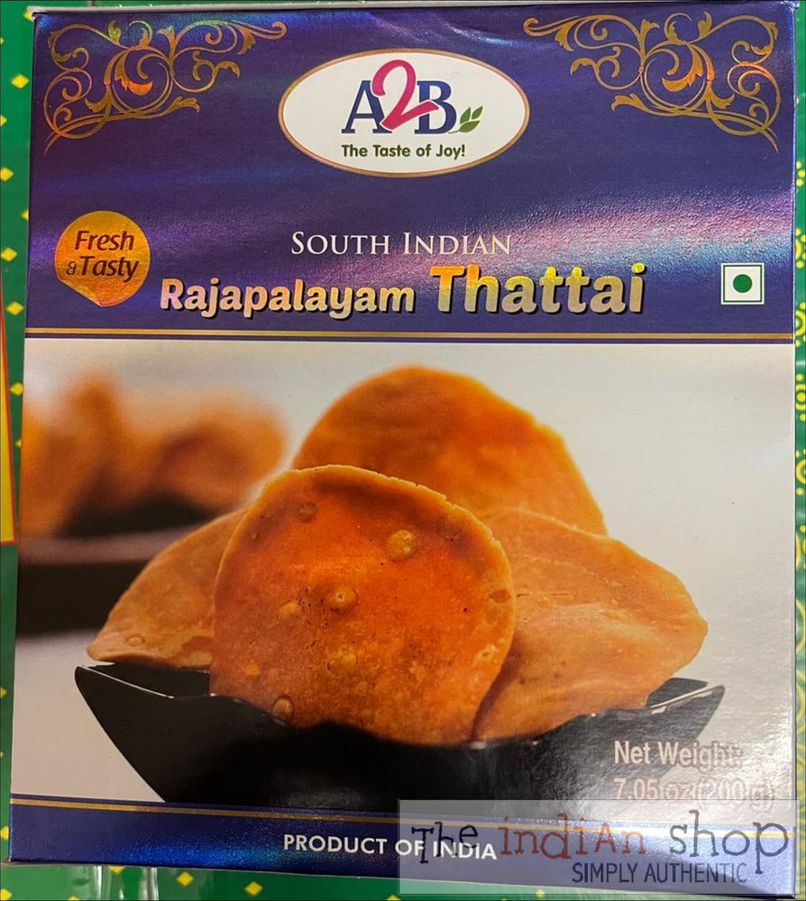 A2B Rajapalayam Thattai - 150 g - Snacks