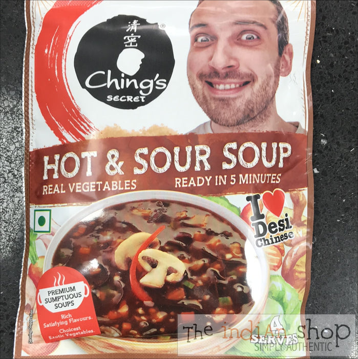 Ching’s Instant Hot and Sour Veg Soup - 60 g - Snacks