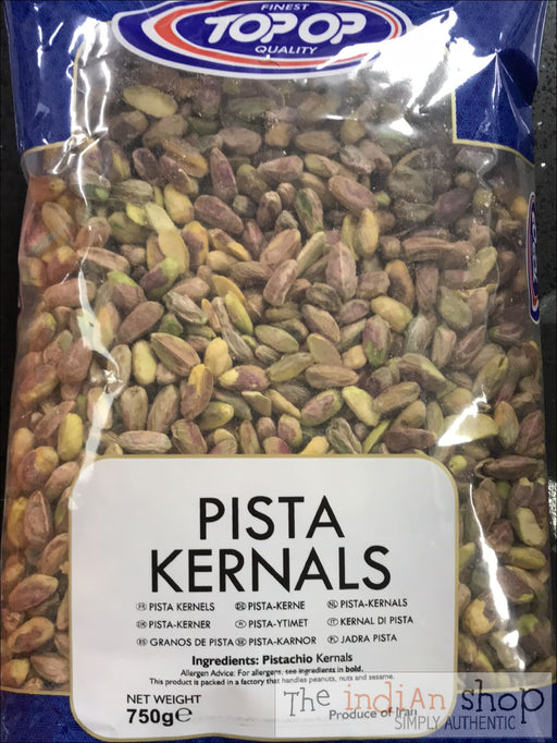 Top Op Pistachio Kernels - 750 g - Nuts and Dried Fruits