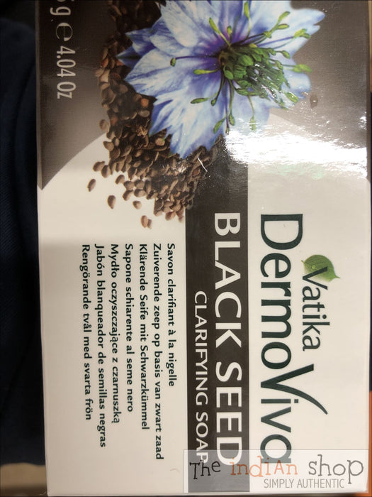 Dabur Vatika Dermo Viva Blackseed Soap - 115 g - Beauty and Health