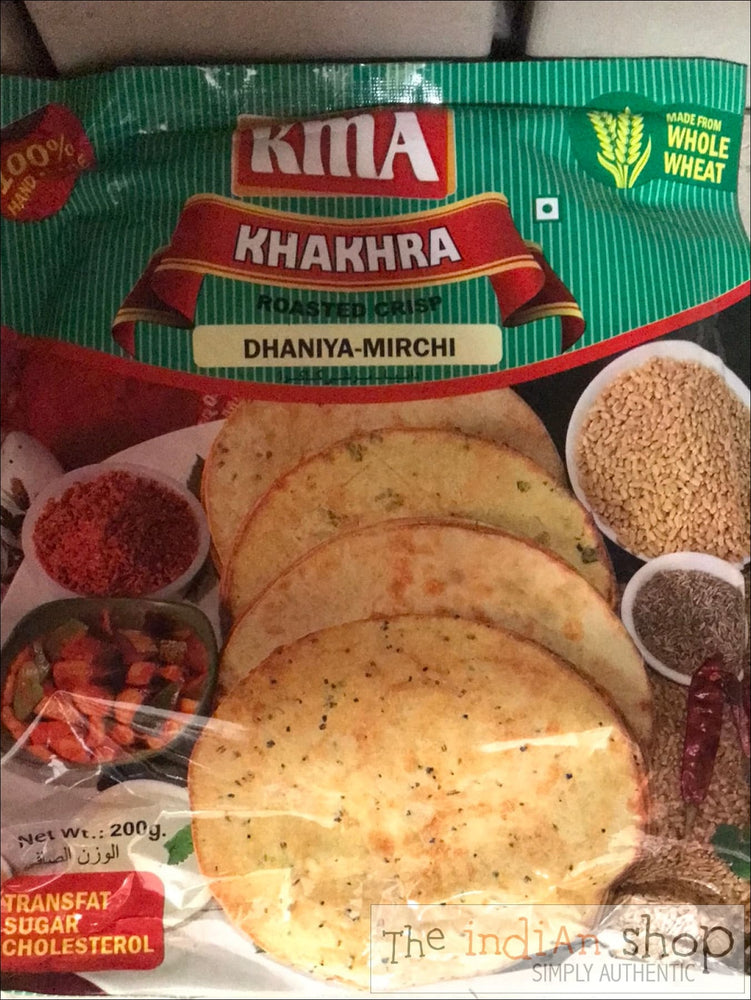 KMA Khakhra Dhaniya Mirch - 200 g - Snacks