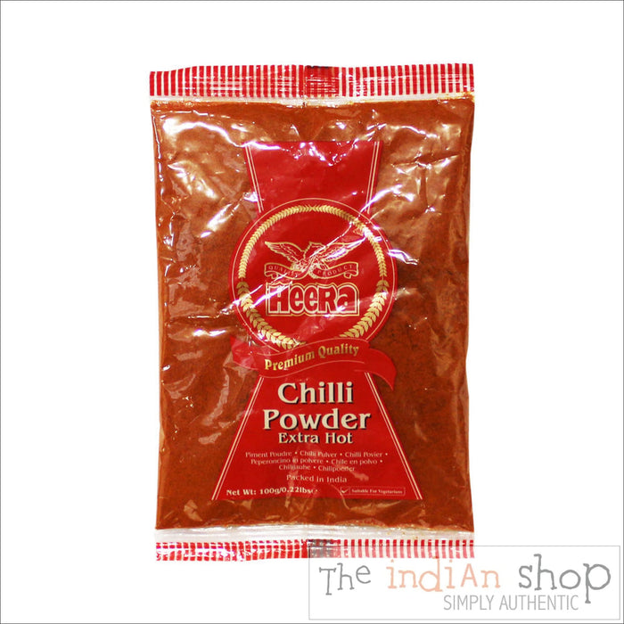 Heera Chilli Powder Extra Hot - 100 g - Spices