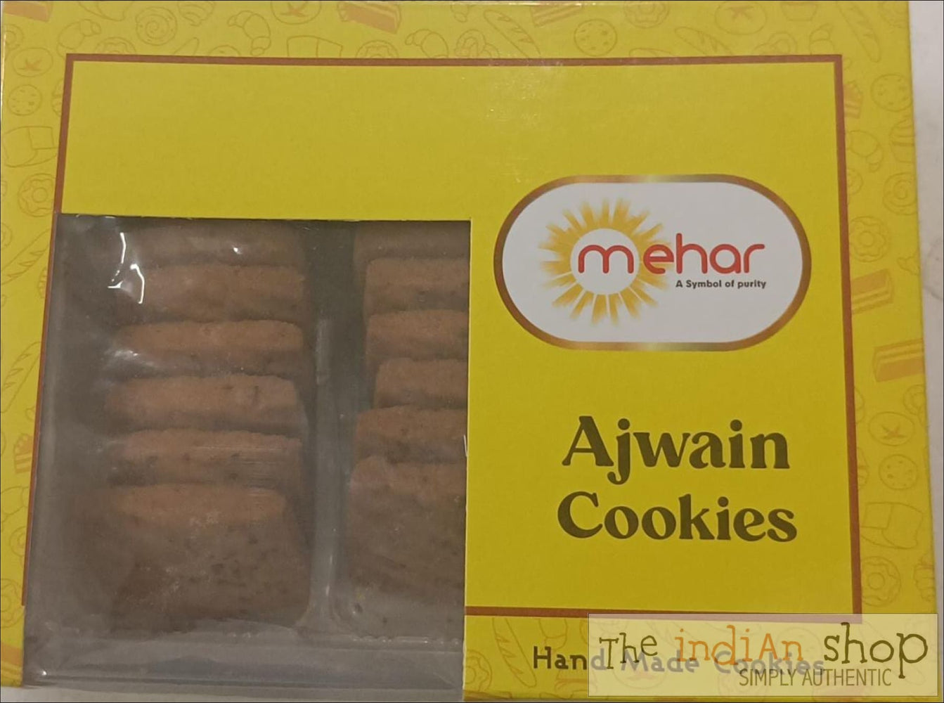 Meher Ajwain Cookies - 350 g - Snacks