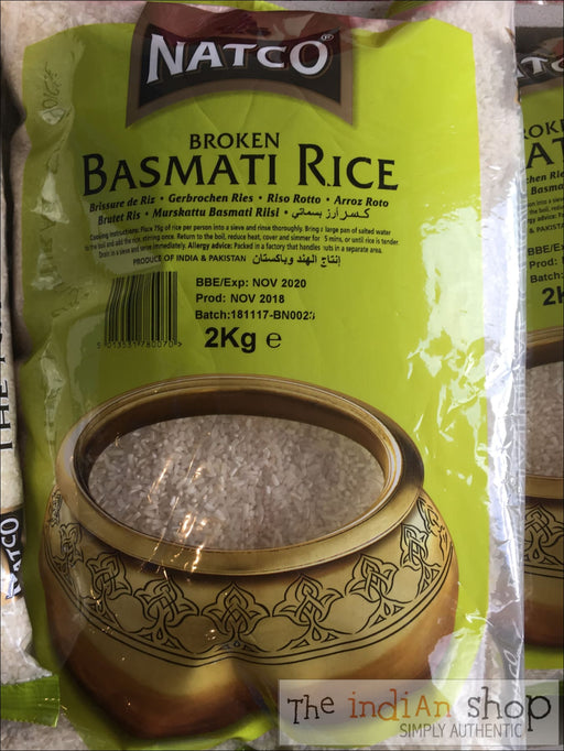 Natco Broken Basmati Rice - 2 Kg - Rice