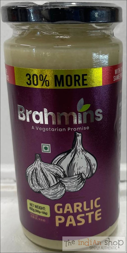 Brahmins Garlic Paste - 300 g +100g - Pastes